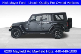 Used 2022 Jeep Wrangler 4xe Unlimited Sahara 4x4 at Drive Now Westlake near Westlake, OH
