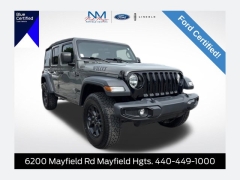 Used 2020  Jeep Wrangler Unlimited Willys Sport 4x4 at DriveNow Mayfield near Mayfield Heights&comma; OH