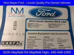 Used 2019  Lincoln Nautilus Black Label AWD at Drive Now Westlake near Westlake&comma; OH