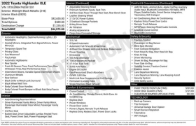 Used 2022  Toyota Highlander XLE AWD at DriveNow Mayfield near Mayfield Heights&comma; OH