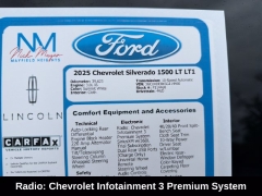 Used 2025  Chevrolet Silverado 1500 4WD Crew Cab 147" LT w&sol;1LT at Drive Now Westlake near Westlake&comma; OH
