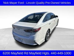 Used 2018  Hyundai Sonata Hybrid Limited 2.0L w/Emerald Blue Interior at DriveNow Mayfield near Mayfield Heights, OH