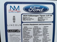 Used 2024  Volkswagen Tiguan 2&period;0T Wolfsburg Edition 4MOTION at DriveNow Mayfield near Mayfield Heights&comma; OH