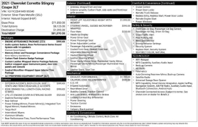 Used 2021  Chevrolet Corvette 2dr Stingray Cpe w&sol;3LT at Drive Now Westlake near Westlake&comma; OH