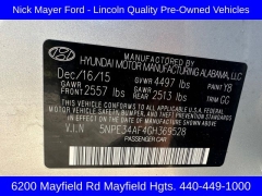 Used 2016 Hyundai Sonata 4dr Sdn 2.4L Limited at DriveNow Mayfield near Mayfield Heights, OH