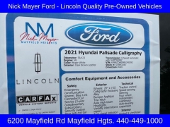 Used 2021 Hyundai Palisade Calligraphy AWD at DriveNow Mayfield near Mayfield Heights, OH