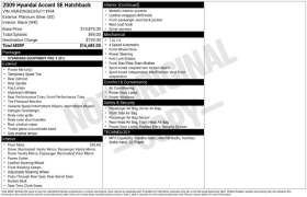 Used 2009  Hyundai Accent 3dr HB Auto SE at Drive Now Westlake near Westlake&comma; OH