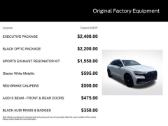 Used 2023  Audi SQ8 Premium Plus 4&period;0 TFSI quattro at Drive Now Westlake near Westlake&comma; OH