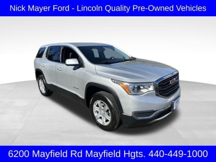 Used 2019 GMC Acadia 4d SUV FWD SLE-1 at Drive Now Westlake near Westlake, OH
