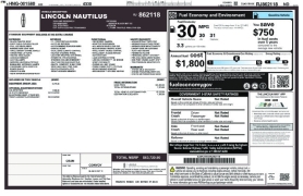 Used 2024  Lincoln Nautilus Reserve AWD at DriveNow Mayfield near Mayfield Heights&comma; OH