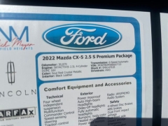 Used 2022  Mazda CX-5 2&period;5 S Premium Package AWD at DriveNow Mayfield near Mayfield Heights&comma; OH