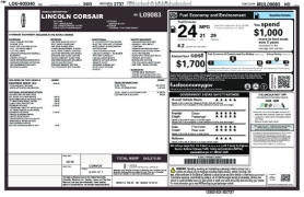 Used 2021  Lincoln Corsair Standard AWD at Drive Now Westlake near Westlake&comma; OH