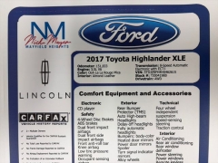 Used 2017  Toyota Highlander V6 AWD &lpar;Natl&rpar; at Drive Now Westlake near Westlake&comma; OH