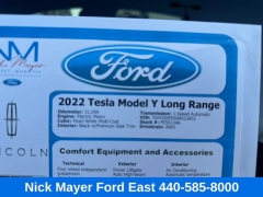Used 2022  Tesla Model Y Long Range AWD at Drive Now Westlake near Westlake&comma; OH