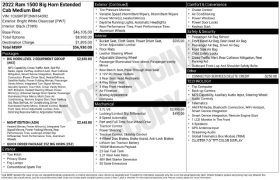 Used 2022  Ram 1500 Big Horn 4x4 Quad Cab 6'4" Box at Drive Now Westlake near Westlake&comma; OH