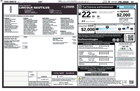 Used 2023  Lincoln Nautilus Reserve AWD at DriveNow Mayfield near Mayfield Heights&comma; OH