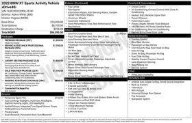 Used 2022  BMW X7 xDrive40i Sports Activity Vehicle at DriveNow Mayfield near Mayfield Heights&comma; OH