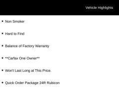Used 2024 Jeep Wrangler Rubicon 4 Door 4x4 at DriveNow Mayfield near Mayfield Heights, OH