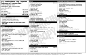 Used 2025  Ram ProMaster Cargo Van Tradesman 2500 High Roof 159" WB w&sol;Pass Seat at DriveNow Mayfield near Mayfield Heights&comma; OH