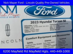 Used 2023  Hyundai Tucson SE AWD at Drive Now Westlake near Westlake&comma; OH