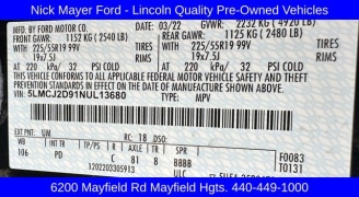 Used 2022 Lincoln Corsair Reserve AWD at Drive Now Westlake near Westlake, OH