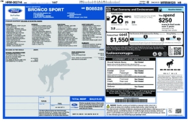 Used 2021  Ford Bronco Sport Outer Banks 4x4 at Drive Now Westlake near Westlake&comma; OH