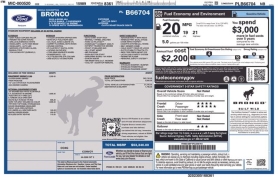 Used 2023  Ford Bronco 4 Door 4x4 at Drive Now Westlake near Westlake&comma; OH