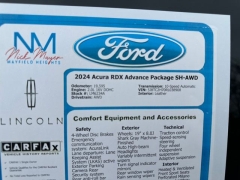 Used 2024  Acura RDX SH-AWD w&sol;Advance Package at DriveNow Mayfield near Mayfield Heights&comma; OH