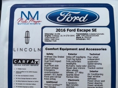 Used 2016  Ford Escape 4d SUV 4WD SE at Drive Now Westlake near Westlake&comma; OH