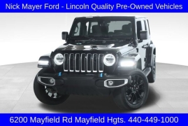 Used 2022 Jeep Wrangler 4xe Unlimited Sahara 4x4 at Drive Now Westlake near Westlake, OH