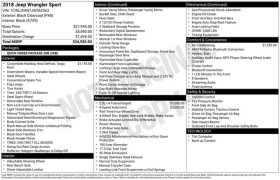 Used 2018  Jeep Wrangler Sport 4x4 at Drive Now Westlake near Westlake&comma; OH