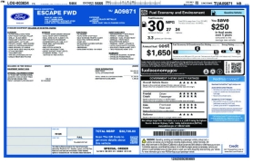 Used 2026  Ford Escape ST-Line FWD at Drive Now Westlake near Westlake&comma; OH