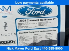 Used 2024  Chevrolet Trailblazer FWD 4dr LT at DriveNow Mayfield near Mayfield Heights&comma; OH