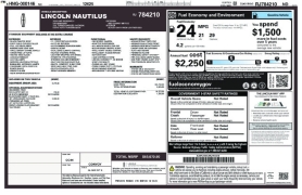 Used 2024  Lincoln Nautilus Reserve AWD at DriveNow Mayfield near Mayfield Heights&comma; OH