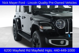Used 2022 Jeep Wrangler 4xe Unlimited Sahara 4x4 at Drive Now Westlake near Westlake, OH