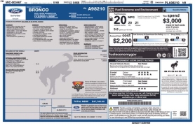 Used 2023  Ford Bronco 4 Door Advanced 4x4 at Drive Now Westlake near Westlake&comma; OH