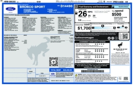 Used 2023  Ford Bronco Sport Big Bend 4x4 at Drive Now Westlake near Westlake&comma; OH