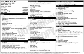 Used 2022  Toyota Venza AWD &lpar;Natl&rpar; at Drive Now Westlake near Westlake&comma; OH