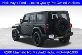 Used 2022 Jeep Wrangler 4xe Unlimited Sahara 4x4 at Drive Now Westlake near Westlake, OH