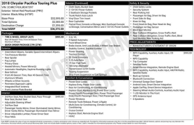 Used 2018  Chrysler Pacifica 4d Wagon Touring Plus at Drive Now Westlake near Westlake&comma; OH