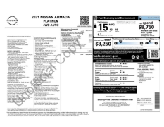 Used 2021  Nissan Armada 4x4 Platinum at DriveNow Mayfield near Mayfield Heights&comma; OH