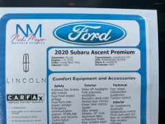 Used 2020  Subaru Ascent 4d SUV AWD Premium 7-Passenger at Drive Now Westlake near Westlake&comma; OH