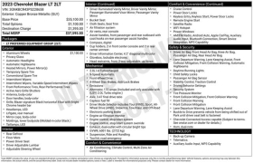 Used 2023  Chevrolet Blazer FWD 4dr LT w&sol;2LT at Drive Now Westlake near Westlake&comma; OH