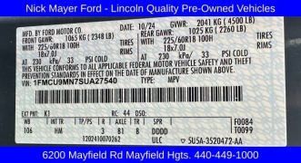 Used 2025 Ford Escape ST-Line AWD at DriveNow Mayfield near Mayfield Heights, OH