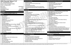 Used 2025  Chevrolet Tahoe 4WD 4dr LT at Drive Now Westlake near Westlake&comma; OH