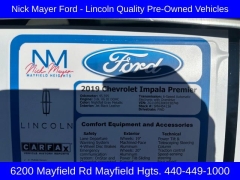 Used 2019  Chevrolet Impala 4d Sedan Premier w/2LZ at DriveNow Mayfield near Mayfield Heights, OH