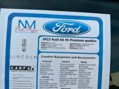 Used 2023  Audi A6 Sedan Premium 45 TFSI quattro at DriveNow Mayfield near Mayfield Heights&comma; OH