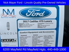 Used 2017  Cadillac XTS 4d Sedan AWD Luxury at DriveNow Mayfield near Mayfield Heights&comma; OH