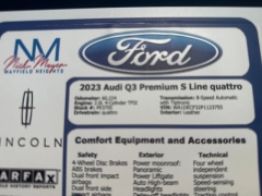 Used 2023  Audi Q3 S line Premium 45 TFSI quattro at Drive Now Westlake near Westlake&comma; OH