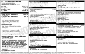 Used 2021  GMC Acadia AWD 4dr Denali at Drive Now Westlake near Westlake&comma; OH